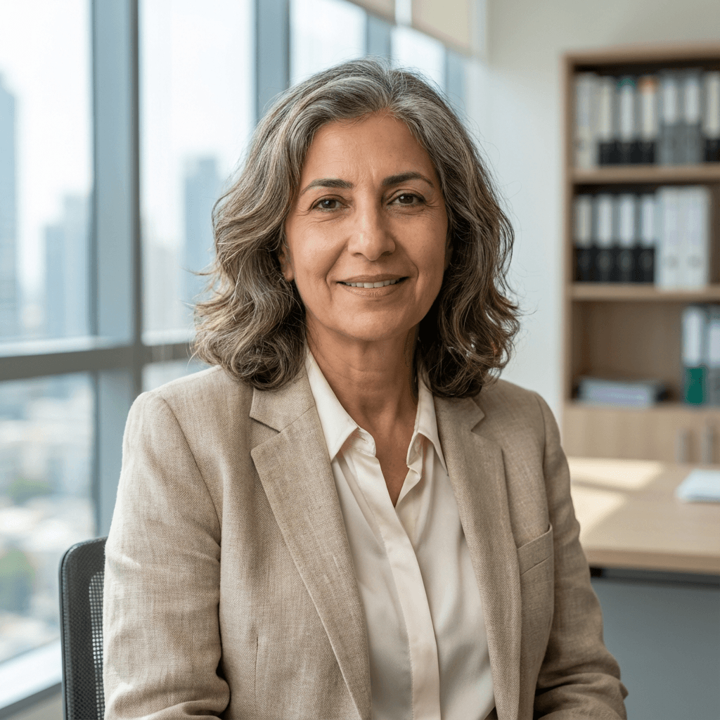 Layla Ahmed, Dubai homeowner and Vision Three kitchen and bathroom client